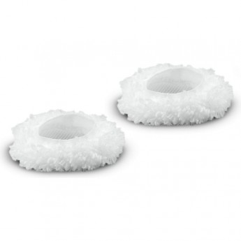 Комплект микроволоконных обтяжек KARCHER для большой круглой щетки